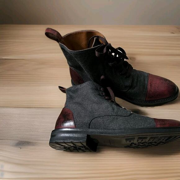 Brand New TAFT Shoes in Brown Gray Size 11 main image 4